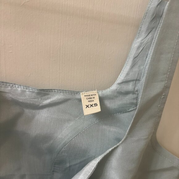 Doen Heirloom Caitrin Dress in Frost - Blue XXS - Picture 7 of 11